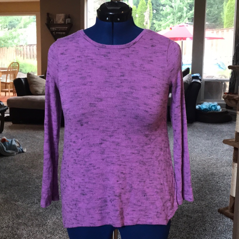 Old Navy purple and gray girls long sleeved shirt